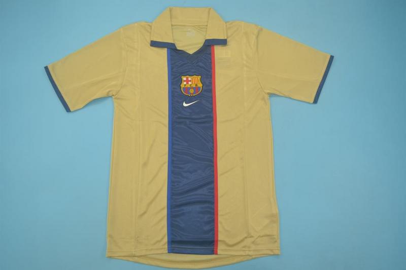 AAA Quality Barcelona 01/02 Away Soccer Jersey